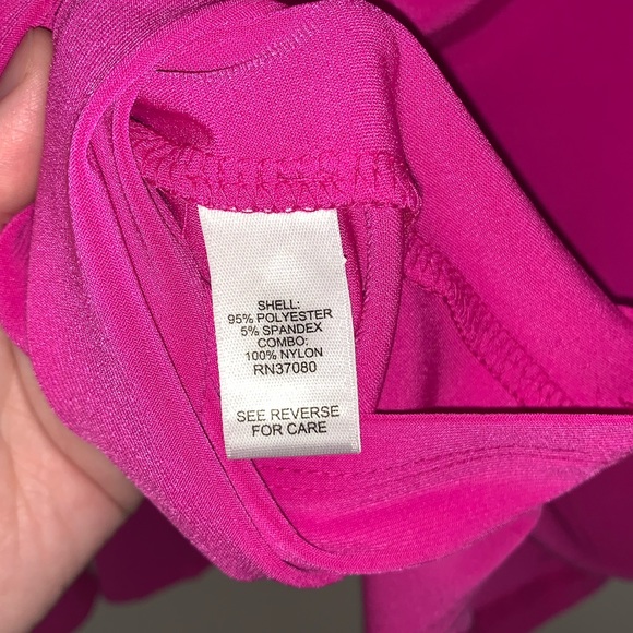 Versona Pink and Sheer Top Women’s size S - Picture 6 of 6